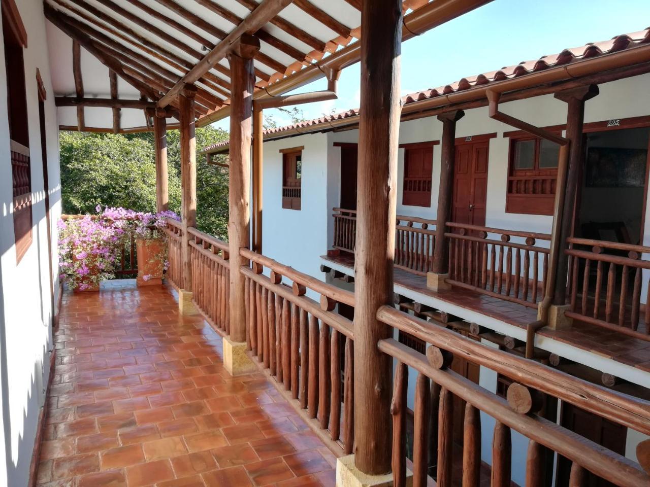 Casona El Retiro Barichara Exterior foto